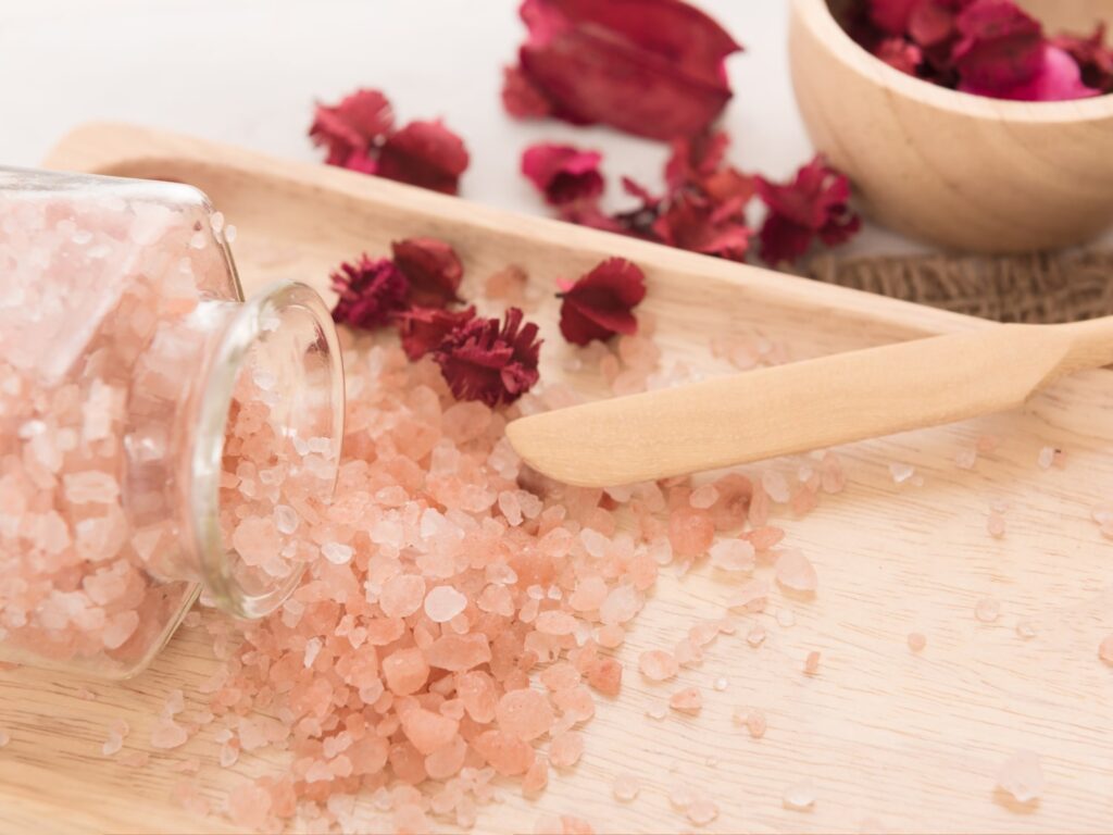 himalayan pink salt for bathing